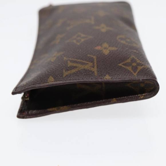LOUIS VUITTON Monogram Bucket GM Pouch Accessory Pouch Vintage LV Auth 87456 - Picture 4 of 16